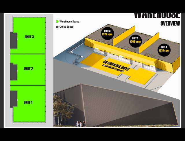 1,687M² WAREHOUSE TO LET IN BRACKENFELL INDUSTRIAL